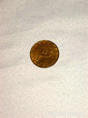 Medallas tem&aacute;ticas: ficha del casino central antigua