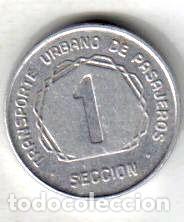 Thematische Medaillen: ficha transporte urbano provincia de cordoba