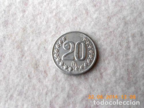 Thematische Medaillen: antigua ficha lata vendimia bodega rara valor 20
