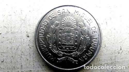 Medallas tem&aacute;ticas: ficha transporte colectivo san miguel de tucuman
