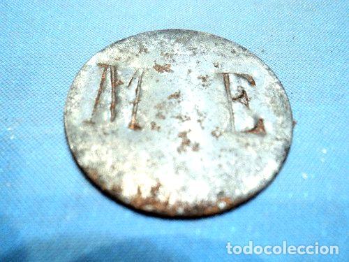 Thematische Medaillen: ficha de estancia lata de esquila marca me pseudo moneda