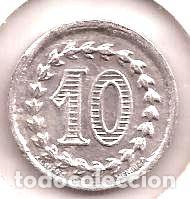 Thematische Medaillen: ficha valor 10 los carolinos