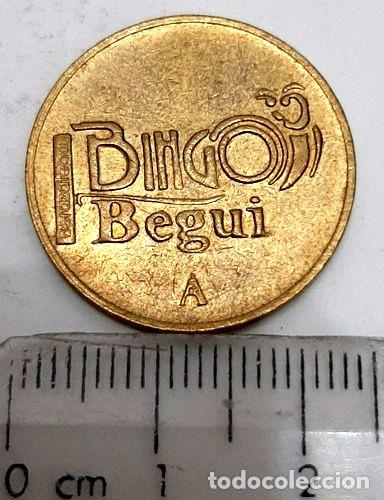 Thematische Medaillen: moneda ficha bingo begui berazategui casino