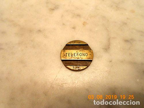 Thematische Medaillen: ficha cospel token telefono entel n 335