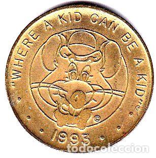 Thematische Medaillen: u s a tokn where a kid can be a kid 1993