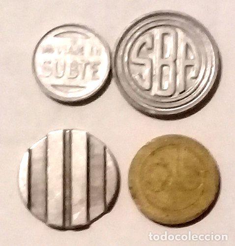 Thematic medals: cospeles y fichas de subte