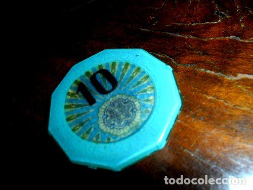 Thematic medals: ficha del casino central antigua