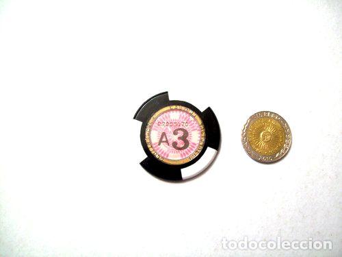 Thematic medals: ficha casino nacional