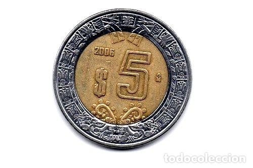Thematic medals: moneda mexicana ano 2006