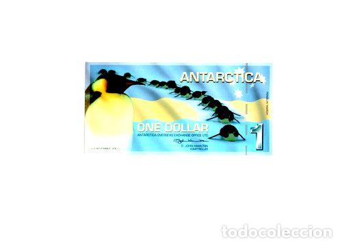 Thematic medals: antartida polimero 1 dolar 2007
