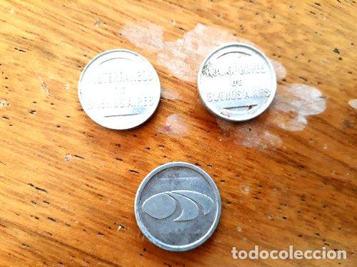 Thematic medals: fichas de subte