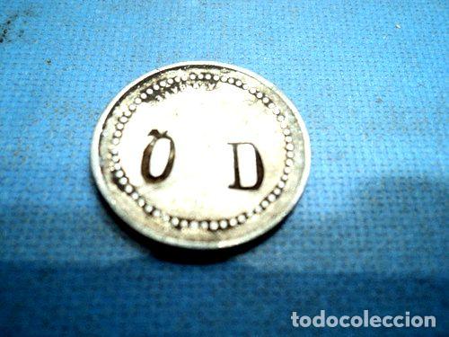 Thematic medals: ficha de estancia lata de esquila moneda criolla 1 o d oliva