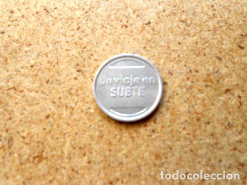 Thematic medals: cospel ficha subterraneo un viaje en subte