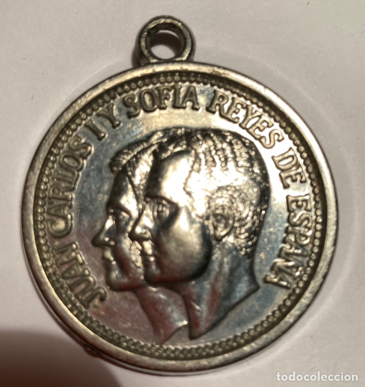 Medallas temáticas: Medalla de los Reyes de España y escudo. - Foto 3 - 244416695