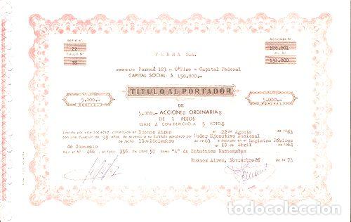 Medaglie tematiche: titulo al portador fedra 5000 1963
