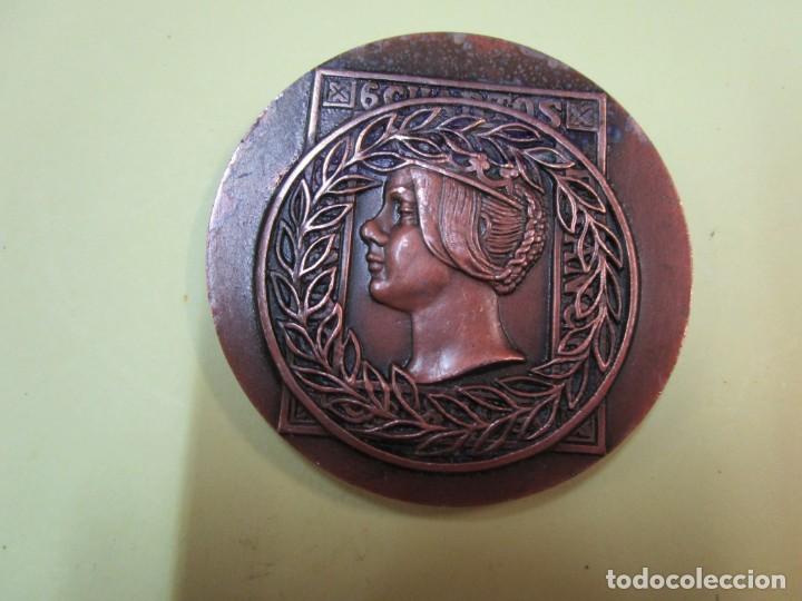 Medaglie tematiche: MEDALLA FILATELIA NOMINATIVA - ' X ANVERSARIO EDIFIL SA ' 1964/1974 - 66GR 52MM + INFO