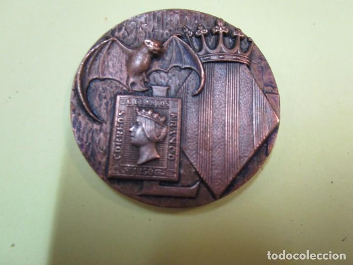 Medaglie tematiche: MEDALLA ' ESCUELA PILOTO DE DE FILATEIA JUVENIL ' VALENCIA 1968, NOMINATIVA 36GR 40mm + info