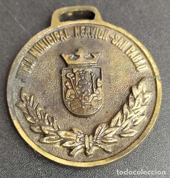 Medaglie tematiche: MEDALLA JUNTA MUNICIPAL NERVI&Oacute;N SAN PABLO SEVILLA. MEDALLA-257