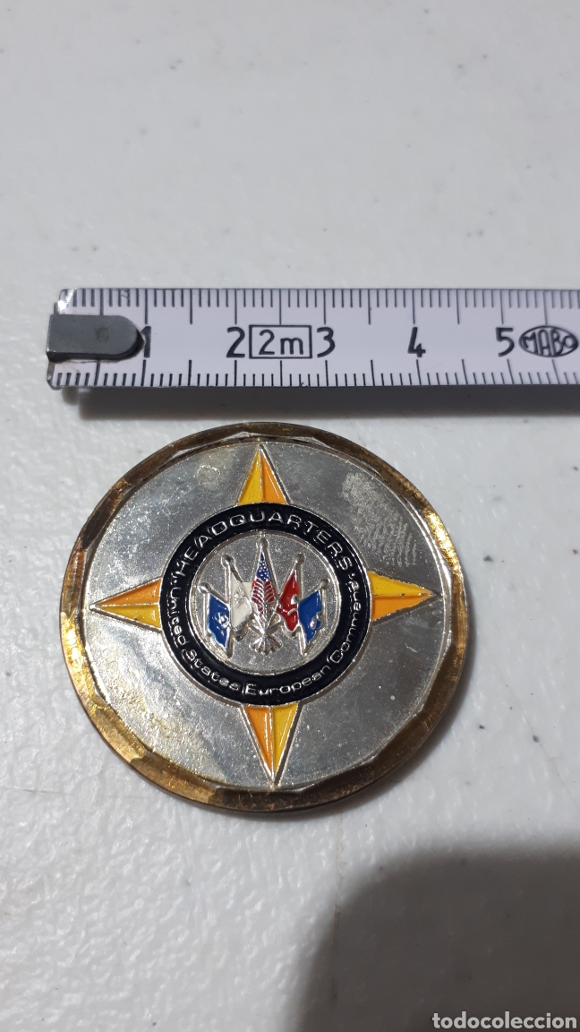 Medaglie tematiche: Moneda De la OTAN HEADQUARTERS UNITED STATES EUROPEAN COMMAND COMBINED ENDEAVOR