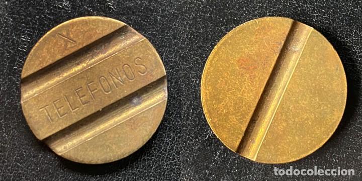 Medallas tem&aacute;ticas: ficha TELEFONOS X - Foto 1