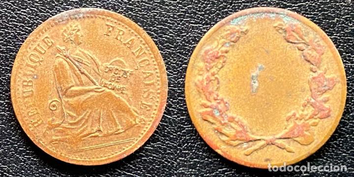 Medallas tem&aacute;ticas: REPUBLIQUE FRAN&Ccedil;AISE - medalla - Foto 1