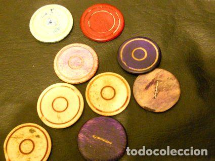 Medaglie tematiche: 10 fichas hueso viejo casino mardel