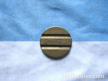 Thematische Medaillen: antigua ficha de maquina expendedora coca cola