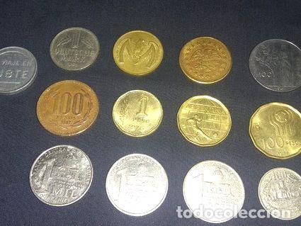 Thematische Medaillen: monedas antiguascospeles de subte y casinocombo13 uni