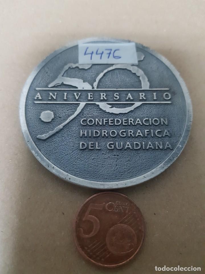 M&eacute;dailles th&eacute;matiques: Medalla 50 aniversario confederaci&oacute;n del Guadiana
