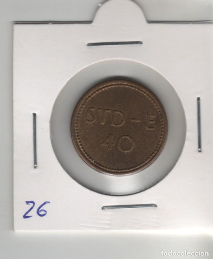 Medallas tem&aacute;ticas: MEDALLA,FICHA,TOKEN: STD- E 40 - Foto 1