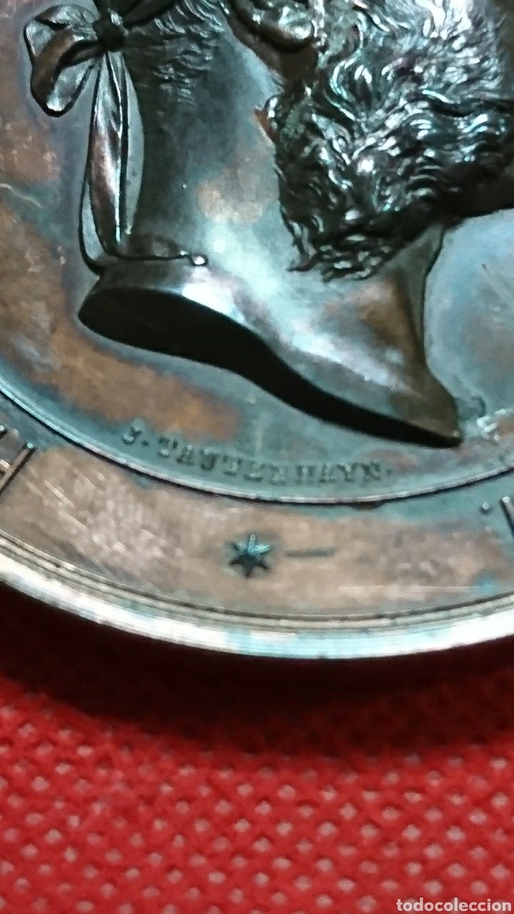 Medallas temáticas: MEDALLA AUSTRIA-HUNGRÍA FRANZ JOSEPH 1873, BRONCE, 7 CM DE DIÁMETRO - Foto 9 - 253353700