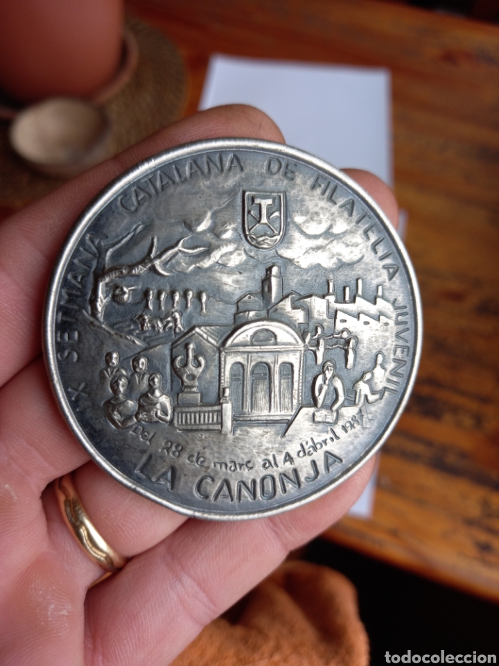 Medallas tem&aacute;ticas: MEDALLA FILATELIA