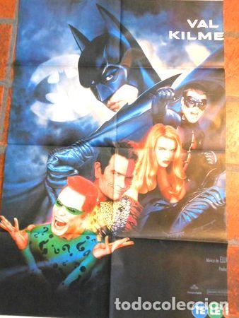 M&eacute;dailles th&eacute;matiques: afiche de cine batman mitad de afiche