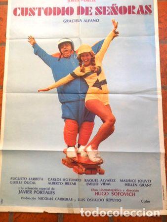 M&eacute;dailles th&eacute;matiques: afiche de cine custodio de senoras alfano porcel n18