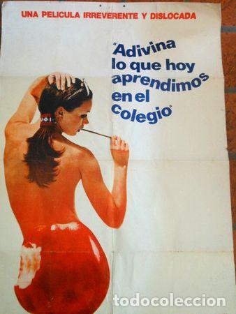 M&eacute;dailles th&eacute;matiques: afiche pelicula adivina lo que hoy aprendimos en el colegio