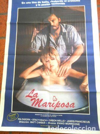 M&eacute;dailles th&eacute;matiques: afiche de cine la mariposa n74