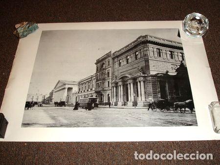 M&eacute;dailles th&eacute;matiques: poster del primer edificio del nuevo banco italiano del 1900