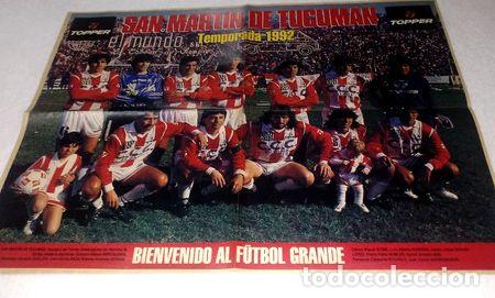 M&eacute;dailles th&eacute;matiques: poster san martin de tucuman 1992