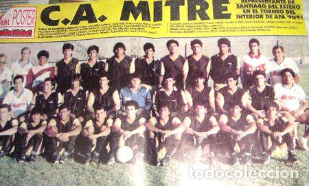 M&eacute;dailles th&eacute;matiques: mitre de sgo del estero miniposter ano 1990 91