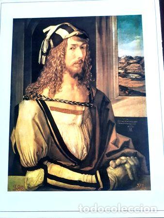 M&eacute;dailles th&eacute;matiques: poster autorretrato de alberto durero