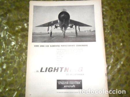 M&eacute;dailles th&eacute;matiques: english electric lightning avion aviacion publicidad 1959