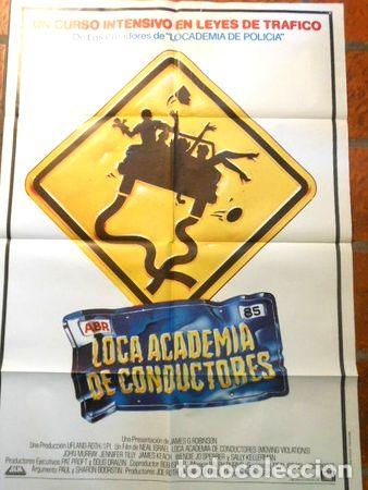 Medallas tem&aacute;ticas: afiche de cine loca academia de conductores cod 205