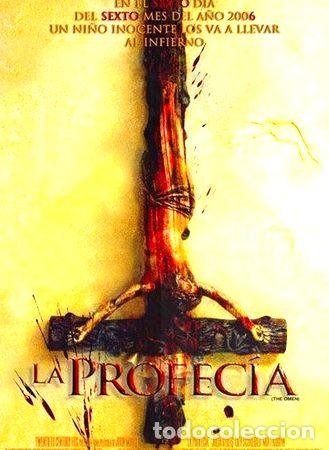 Medallas tem&aacute;ticas: poster de cine pelicula terror la profecia 2006 100x70 cm