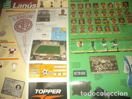 Medallas tem&aacute;ticas: poster gigante club atletico lanus historico de ole
