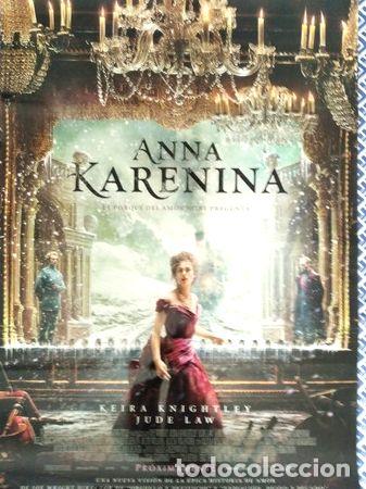 Medallas tem&aacute;ticas: afiche original anna karenina cine