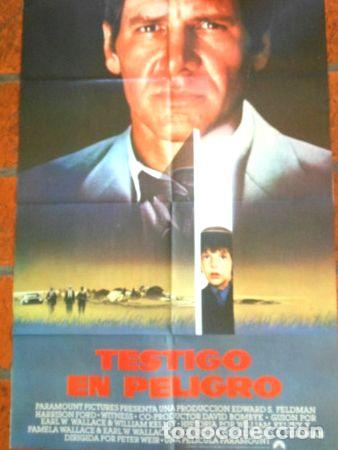 Medallas tem&aacute;ticas: afiche de pelicula testigo en peligro