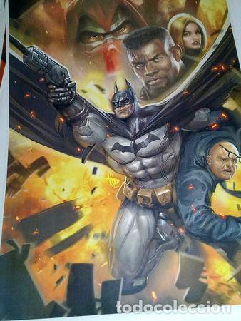 Medallas tem&aacute;ticas: poster de batman el hombre murcielago