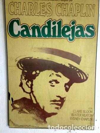 Medalhas tem&aacute;ticas: poster cine chaplin