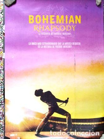 Medalhas tem&aacute;ticas: afiche bohemian rhapsody queen original cine detalle