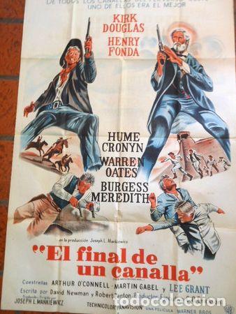 Medalhas tem&aacute;ticas: afiche de cine el final de un canalla n55